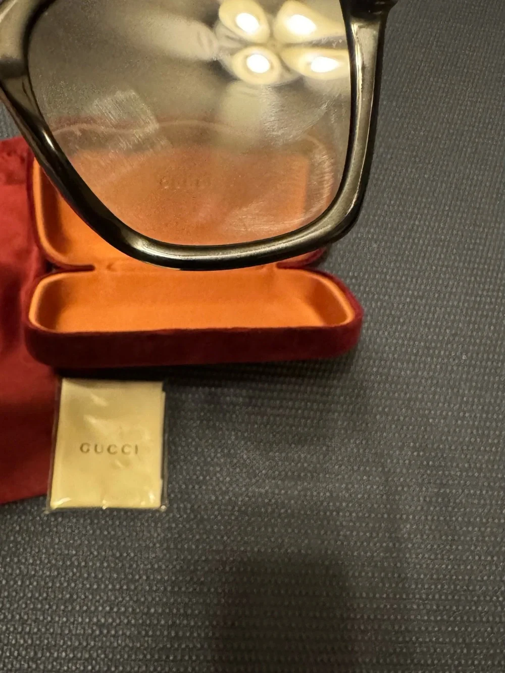 Gucci Black Frame Sunglasses (Gucci GG0459S 001)